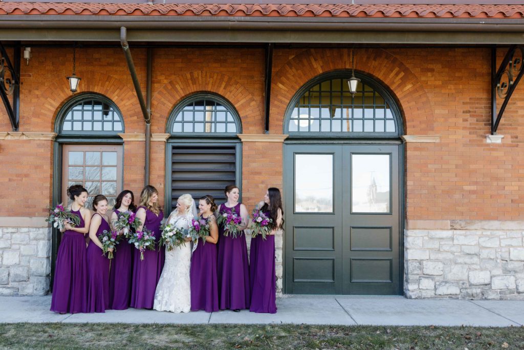 Bridesmaids, Midmichigan Wedding Photographer, Bay City Michigan
