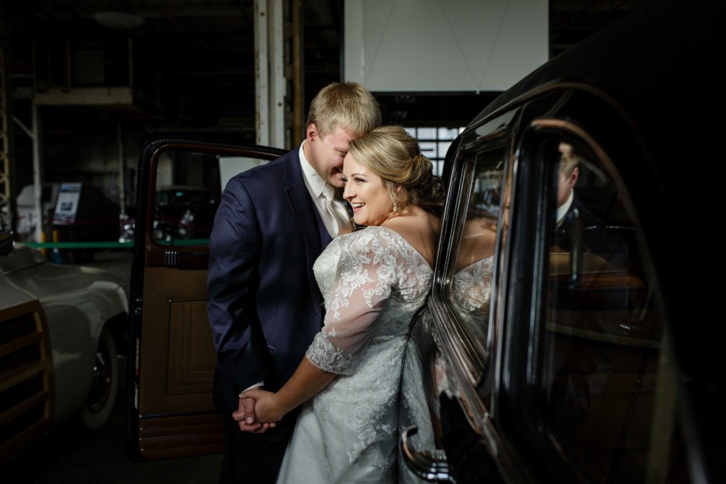Packard Proving Ground, Bride and Groom, Michigan Wedding